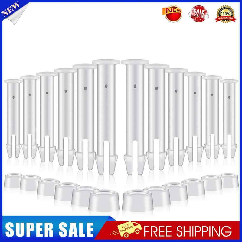 12 Packs 6cm Swimming Pool Pool Joint Pins with Rubber Seals for Intex