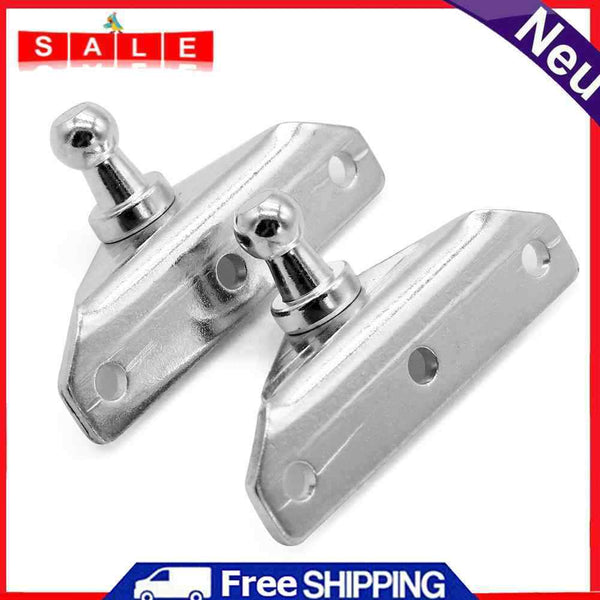 2pcs 10mm Steel Ball Stud Brackets for Gas Prop Strut Spring RV Camper Home Shop