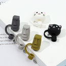 Drinking Dust Cap Straw Tips Cover Silicone Straw Plug Cup Accessories