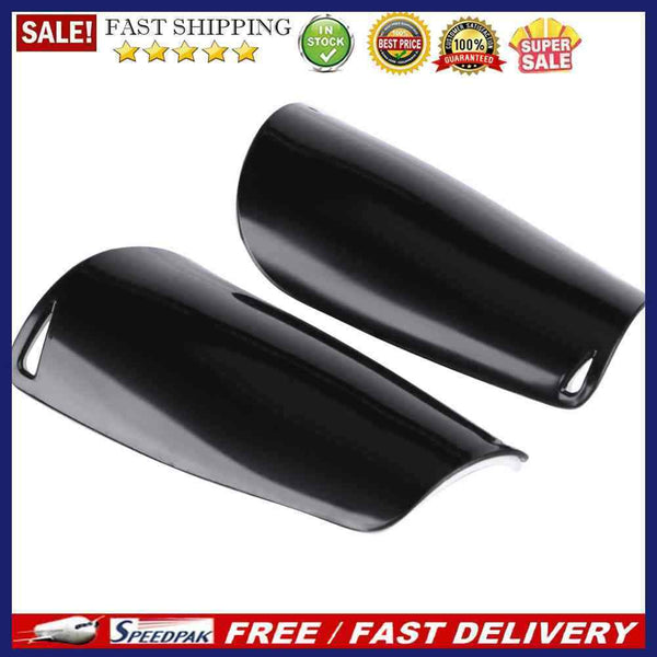 2pcs Kids Football Soccer Shin Guards Leg Supports Protector Pads (Black)