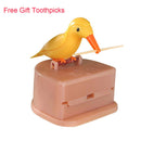 Small Bird Toothpick Container Automatic Dispenser Toothpick Kitchen Accessories