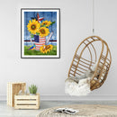 5D Diamond Painting DIY Sunflower Bouquet Full Round Drill Art
