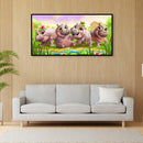 5D DIY Full Round Drill Diamond Painting Cartoon Small Animal Handmade Decor