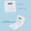 Wall Automatic Loop Countdown Timer 24 Hour Digital Timer Switch Cyclic Timer