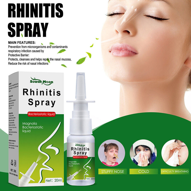 Traditional Herbal Nasal Spray Anti-Snoring Solution Protect Repair Nasal Mucosa