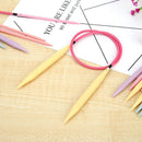 10 Pairs Plastic Change Head Circular Knitting Needle Ring Set DIY Woven Tools