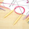 10 Pairs Plastic Change Head Circular Knitting Needle Ring Set DIY Woven Tools