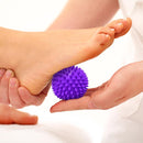 PVC Spiky Massage Ball Fitness Muscle Relax Hedgehog Physiotherapy (Purple)