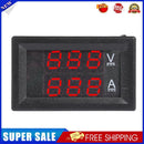 HW-810 Mini Digital Voltmeter Ammeter DC 100V 10A Panel Meter (Red+Red)