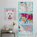 Full Special Shape Drill Diamond Painting Animal Crystal Art Draw (CU085)