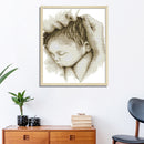 Cotton Thread Cross Stitch Kits 14CT Stamped DIY Needlework (R636 Embrace) Newly