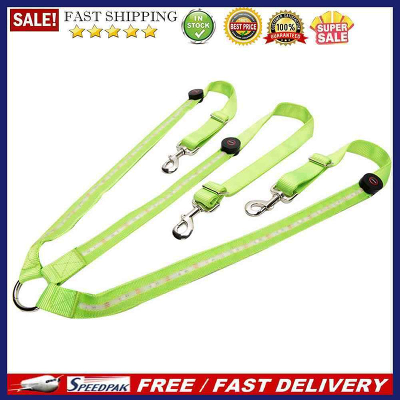 Adjustable LED Light Harness Chest Belt Lights Night Safe Horse Riding Equipm