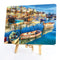 Painting By Numbers DIY Ship Hand Painted Canvas Oil Art Picture Gift Craft Kit