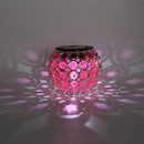 Solar LED Hollow Outdoor Waterproof Peacock Garden Courtyard Lamp (Red) Newly
