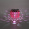 Solar LED Hollow Outdoor Waterproof Peacock Garden Courtyard Lamp (Red) Newly