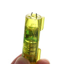 Underwater Mini Fish Attraction Indicator Lure LED Flashing Light(Yellow) Newly