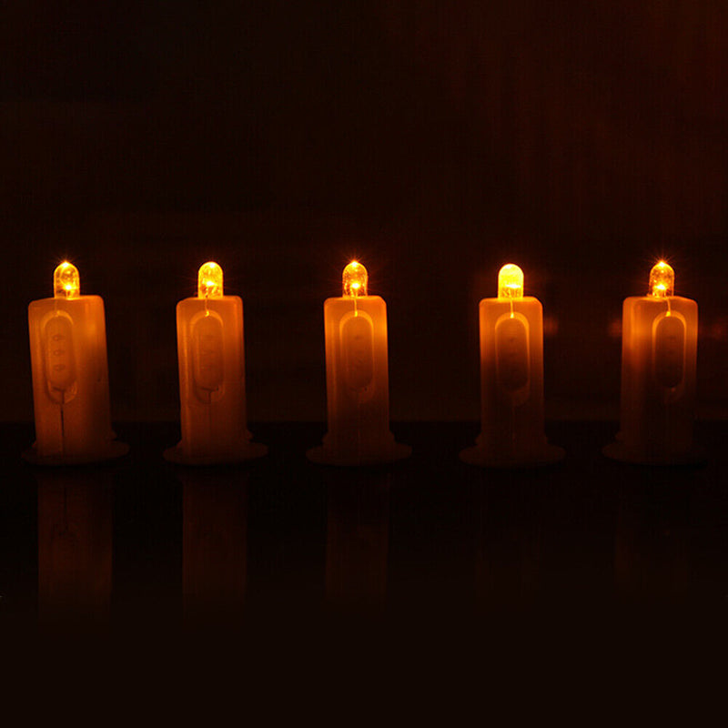 2pcs Paper Lantern Wick LED Flash Lamps Lantern Wick Party Supplies Home De