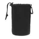 Waterproof Soft Neoprene Camera Lens Pouch Drawstring Protector Case (L)