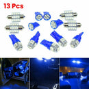 Kit Auto Accessories Interior License Plate Lamp Map Dome Bulb LED Car Lights