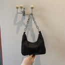 Fashion Sparkling Shoulder Bags Glitter Shiny Ladies Chain Totes Handbags Purse