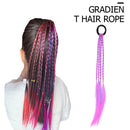 Girls Elastic Wig Hair Tie Ponytail Braider Children Twist Rope Hair Accessor
