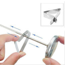 Thermometer Holdder Stainless Steel BBQ Probe Clamp Holder for Oven Grill