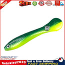 10cm/6g Soft Bionic Fishing Baits Lure Artificial Crankbait (Green Yellow) Newly