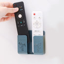 Wall Mounted Storage Box Mobile Phone Plug Remote Control Holder (Blue) Newly
