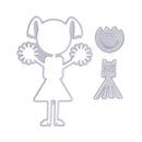 cheerleaders Metal Cutting Dies Stencil DIY Scrapbook Paper Card Craft-1944