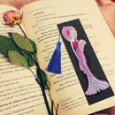 Diamond Painting Leather Beauty Bookmark Special-shaped Drill DIY (AA999) Newly