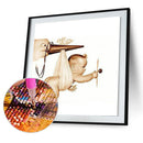 5D DIY Round Drill Diamond Painting Baby Cross Stitch Embroidery Kit