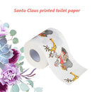 Christmas Toilet Roll Paper Santa Claus Home Bathroom Paper Xmas Tissue (1)