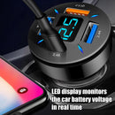 Universal 4-Port USB Car Charger 12V Lighter Socket Adapter plug Fast Charging`