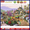 5D DIY Full Drill Round Diamond Painting Cross Stitch Embroidery Home Decor