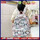 Cute Backpack Cartoon Animal Print Bookbag Large Capacity Laptop Bags for Women