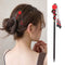 2PCS Girl Hairpins Styling Wooden Hair Pins Chopsticks Hair Stick Chinese