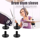 4pcs Drum Cymbal Sleeves Plastic Musical Instrument Drums Replacement Parts