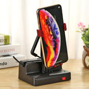 Phone Swing Automatic Shake Motion Brush Step Safety Wiggler (Dark Red) Newly