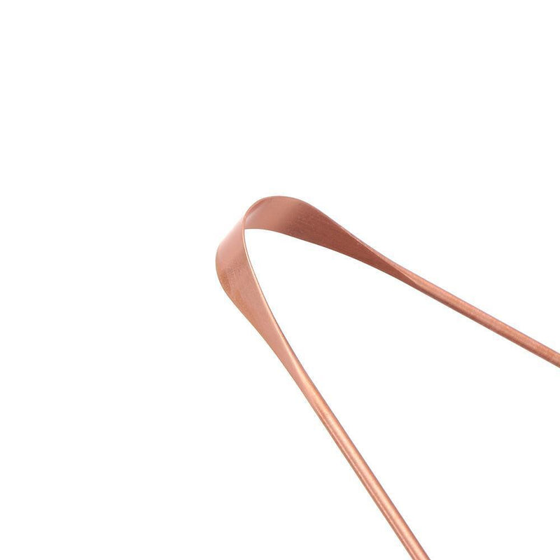Dental Cleaning Stainless Steel Oral Hygiene Copper Tongue Scraper  Cleaner