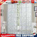 Curtain Living Room Bedroom Home Door Window Curtain (Light Blue)