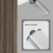 10pcs Door Stopper Cabinet Catches Drawer Invisible Handle Damper Buffer Newly