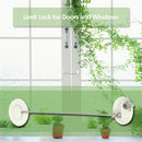 Aluminum Alloy Base Door Window Lock Limit Child Safety Doors Lock Restrictor