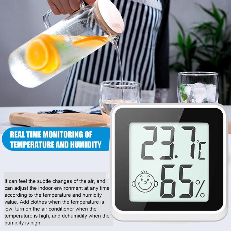 Digital Thermometer Hygrometer Indoor Room Temperature Humidity Meter Sensor~