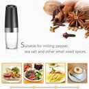 Electric-Auto Salt Pepper Mill Set Grinder Shaker Steel Tool Kitchen C7Q9