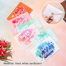 Wishes Thanks Card Message Cards Greeting Card Happy Birthday Party Supplies
