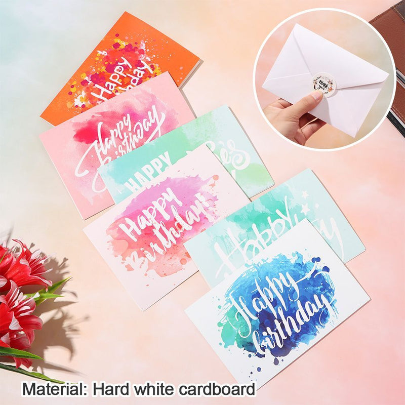 Wishes Thanks Card Message Cards Greeting Card Happy Birthday Party Supplies
