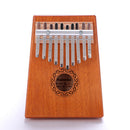 10 Key Kalimba DIY Keys+Wood Bridge Kit Thumb Piano Musical Instrument (A) Newly