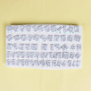 Fondant  Plastic Decorating Cookie Cutter Cake Mold Alphabet Letters Biscuit