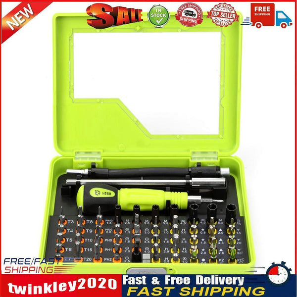 53 in1 Multi-Bit Precision Torx Screwdriver Tweezer Cell Phone Repair Tool Newly