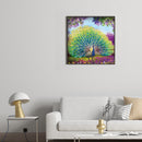 Part Special Shaped Drill Diamond Painting Peacock Mosaic Picture Art Craft